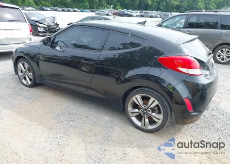 2016 Hyundai Veloster из США, поврежденный, VIN KMHTC6AD3GU285980